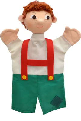 Produktbild von Handpuppe Hansel 28 cm Mehrfarbig, 22830A