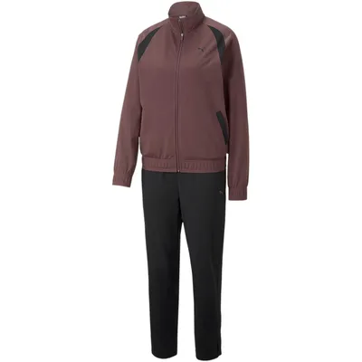 Produktbild von PUMA Classic Tricot Trainingsanzug Damen dusty plum S