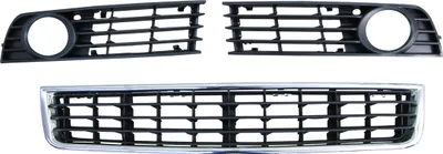 Image de Pare-chocs Grille Couverture NSW GAUCHE DROITE + CENTRE pour Audi A4 8E B6