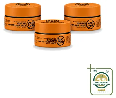 Obrázok produktu pre 3 kusy produktu Red One Argan Matte, matný stylingový vosk na vlasy - 150 ml - balenie