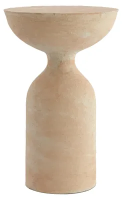 Produktbild von Light & Living Beistelltisch MURLA Beige Papiermache – Ø36x56 cm