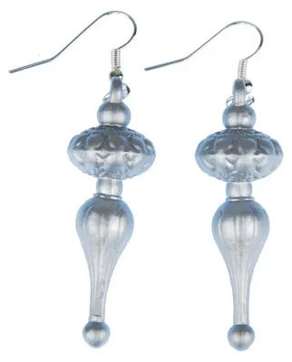 Produktbild von Weihnachtsbaumschmuck Spitze Ohrringe Miniblings Hänger Weihnachten Schnee
