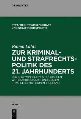 Produktbild von Zur Kriminal- und Strafrechtspolitik des 21. Jahrhunderts