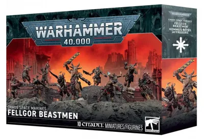 Produktbild von Warhammer 40.000  Chaos S/M Finstergor Tiermenschen