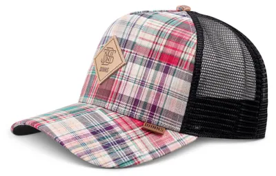 Zdjęcie produktu dla Naszywka Djinns HFT Trucker Cap, wzór: kratka, kolor: czerwony