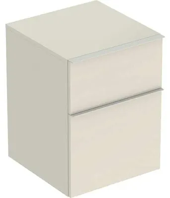 Produktbild von Geberit 502315JL1 iCon Seitenschrank, 2 Schubladen