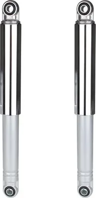 Zdjęcie produktu dla Zestaw amortyzatorów 310mm chrom/srebrny (10/10mm) uniwersalny motorower mokick - Citomerx