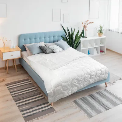 Produktbild von 4 Jahreszeiten Bettdecke 155x240, Decke Soft & kochfest Ganzjahres Bettdecke Übergröße
