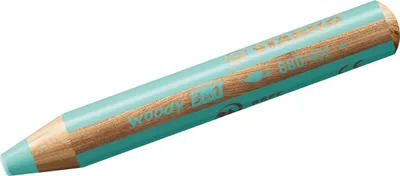 Obrázok produktu pre Stabilo - farebná ceruzka 880 Woody 3 v 1 pastelová modrá | 5 kusov