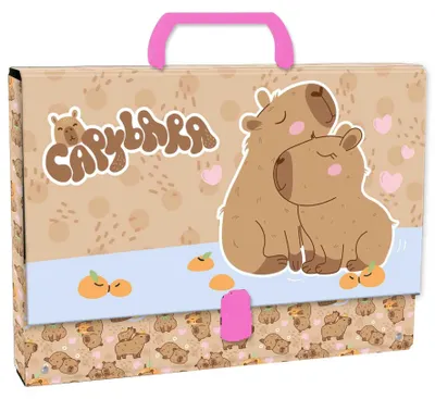 Produktbild von Aktentasche mit 4,5 cm breitem Griff, Kapibara 10, Derform