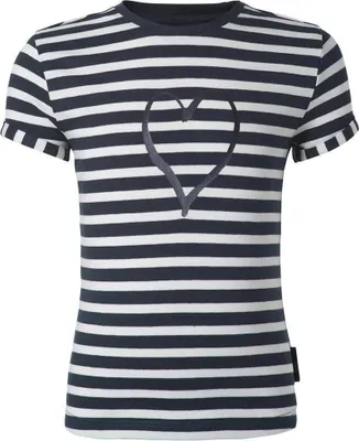 Produktbild von Noppies T-Shirt Niella  Streifen marine weiß 116