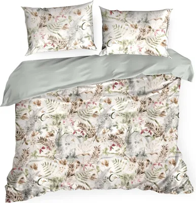 Produktbild von Bettwäsche Satin SPRING 47 140X200 + Kissenbezug 70x80 cm