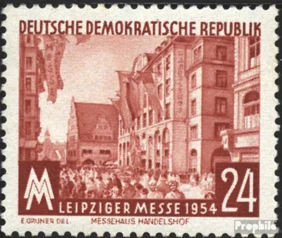 Produktbild von Briefmarken DDR 1954 Mi 433 postfrisch Leipziger Herbstmesse