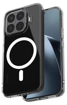 Immagine prodotto di Custodia trasparente Crong Hybrid Clear Magnetic compatibile con Xiaomi 17T, con tecnologia MagSafe