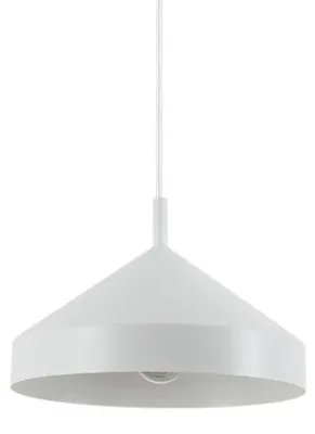 Produktbild von Aufhängung Industrial-Minimal Yurta Metall Weiß 1 Licht E27 D30