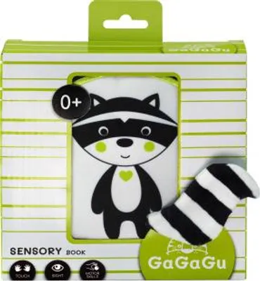 Produktbild von GAGAGU Smyslová knížka mýval