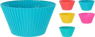 Zdjęcie produktu dla Plastikowa miska kuchenna Mix kolorów 4 l