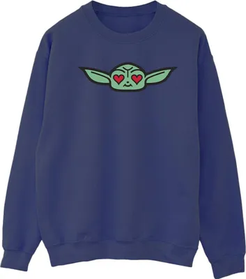 Produktbild von Star Wars - "The Mandalorian" Sweatshirt für Damen BI39556 (S) (Marineblau)