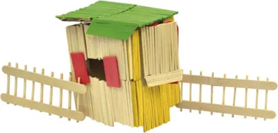 Obrázok produktu pre EDUPLAY 200-008 Remeselné tyčinky, prírodné, 1000 kusov (1 sada)