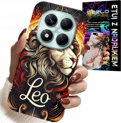 Produktbild von Gehäuse Für Xiaomi Note 14 Pro 5G - Löwe, Sternzeichen Astronomie, Gehäuse + Glas