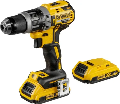 Zdjęcie produktu dla DeWALT DCD796D2-QW DeWALT DCD796D2 Akku-Schlagbohrschrauber-Set 18,0 V, mit 2 Akkus