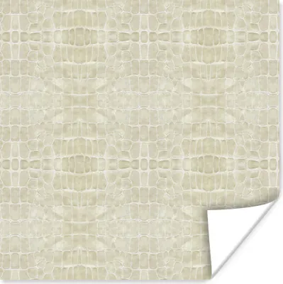 Produktbild von MuchoWow® Poster Leder - Textur - Tierhaut 100x100 cm - Babyzimmer