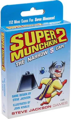 Immagine prodotto di Super Munchkin Expansion 2 - The Narrow S Cape - Gioco di carte Espansione - inglese