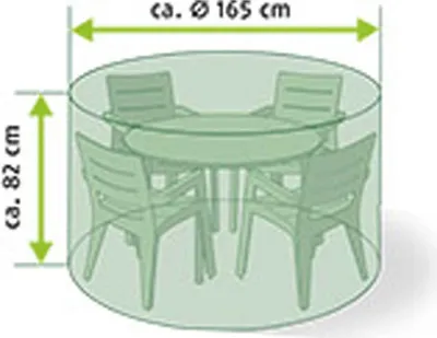 Produktbild von Florabest Gartenmöbel Schutzhülle für Tischgruppe