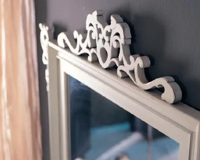 Produktbild von Klassischer Designer Spiegel Italienische Möbel Wandspiegel Holz - Model #255