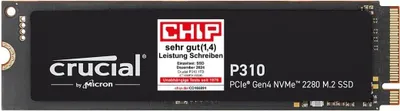 Obrázok produktu pre Crucial P310 SSD 1 TB M.2 2280 – CT1000P310SSD801