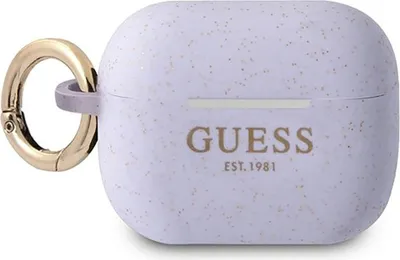 Obrázok produktu pre Guess Guapsggeu Airpods Pro Obal Fialový/Fialový Silikónový Glitter