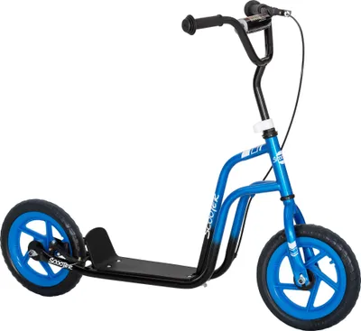 Produktbild von AIYAPLAY Roller Kinder Tretroller Kickscooter mit verstellbarem Lenker, großen Rädern und Handbremse 12 Zoll Scooter für 5-12 Jahren Jungen und Mädchen Blau