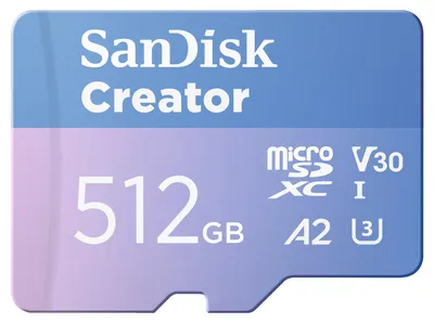 Immagine prodotto di SanDisk Creator 512 GB MicroSDXC UHS-I Classe 10