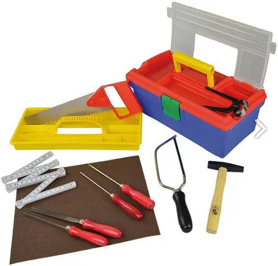 Produktbild von Pebaro Werkzeugset 10teiligim Kunststoffkoffer 645