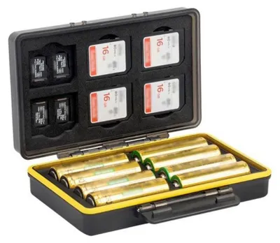 Productafbeelding van JJC Multifunctionele opbergdoos voor batterijen en kaarten
