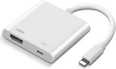 Produktbild von Blitz auf digitalen AV-Adapter HDMI für iPhone iPad / HaverCo