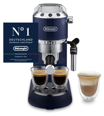 Produktbild von De'Longhi Dedica Style - Espressomaschine mit Manuellem Milchaufschäumer