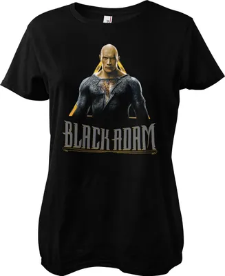 Produktbild von Black Adam - Hero Girly Tee - Small - Black