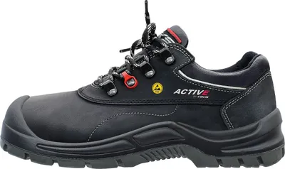 Produktbild von HKS Active 400 - S3 ESD SRC - Sicherheitshalbschuhe 44 Schwarz