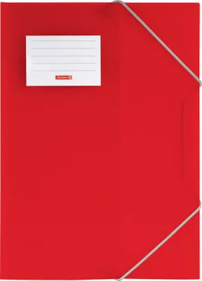 Produktbild von 10X BRUNNEN 104160423 Sammelmappe FACT!pp, A4, max. Füllhöhe: 10 mm, red