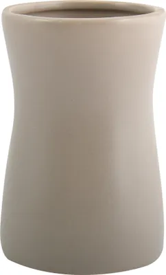 Produktbild von MSV Zahnputzbecher Zahnbecher Palma Keramik Taupe