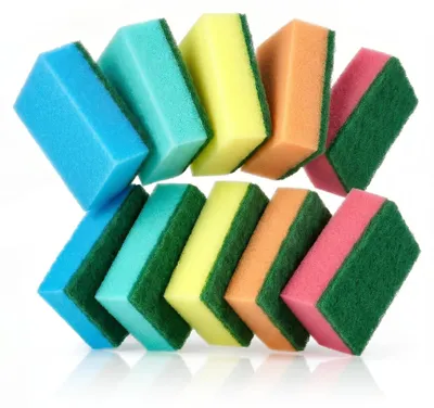 Zdjęcie produktu dla IDEA Home Ms. Kitchen Gąbki kuchenne 7,5x5x2,5 cm | Gąbki o średniej gęstości, delikatne