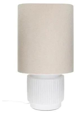 Obrázek produktu pro Stolní lampa Pomax Cordoba, bílá, průměr 32,5 cm, výška 56,5 cm