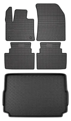 Obrázok produktu pre Gumové autokoberce SolidPRO + vaňa kufra pre: Citroen C5 Aircross 2019- 5 ks