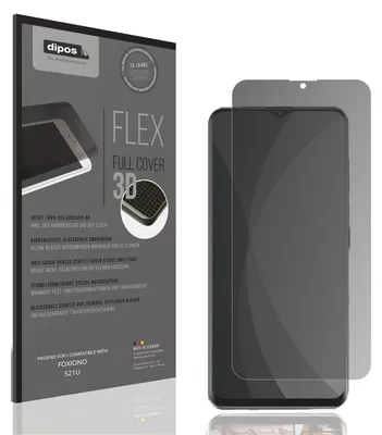 Produktbild von Full Cover Privacy Blickschutzfolie für FOXIONO S21U Folie Anti-Shock
