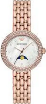 A product shot of a watch on a white background.