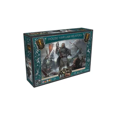 A box for the 'Song of Ice & Fire - House Harlaw Reapers' board game.