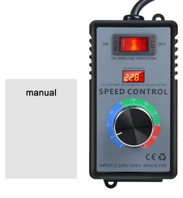 Productafbeelding van Toerentalregelaar 230V, piekvermogen 4000 W, voor hoekschuurmachines en cirkelzagen
