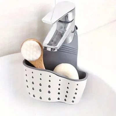 Zdjęcie produktu dla Przybornik Kuchenny Organizer ViO TSG-16 Koszyk Do Zlewu Na Gąbki Pojemnik