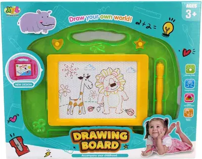 Produktbild von Grüne Zaubermaltafel für Kinder - ca. 24 cm